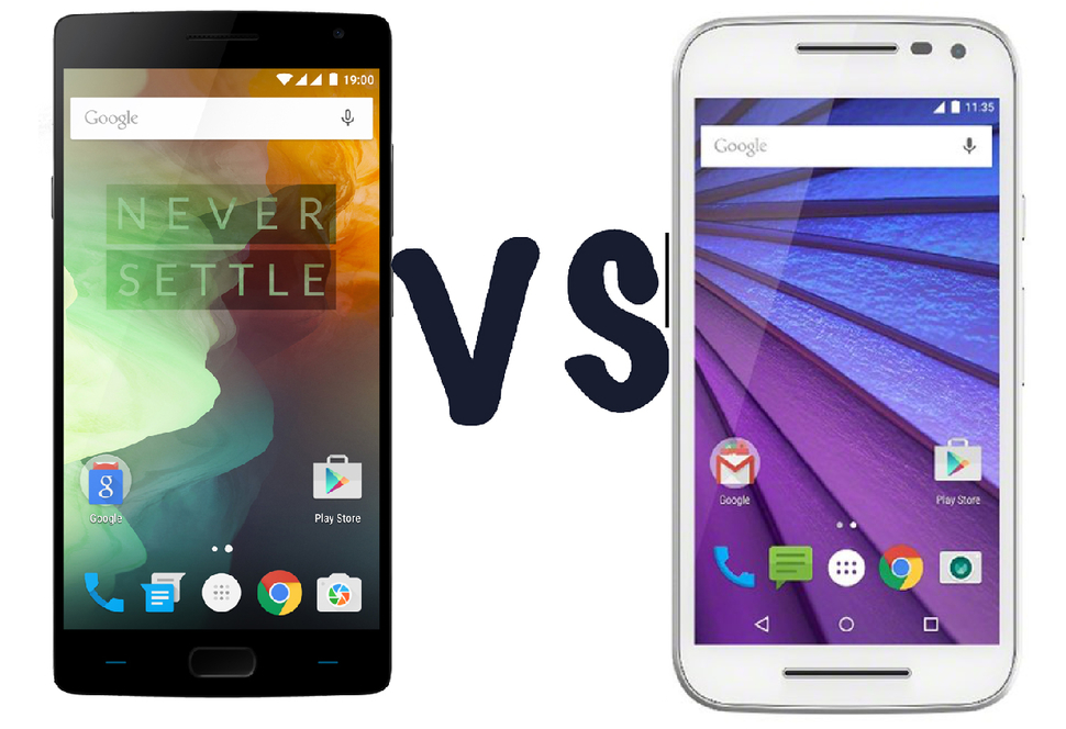 OnePlus 2 Vs Moto X Play