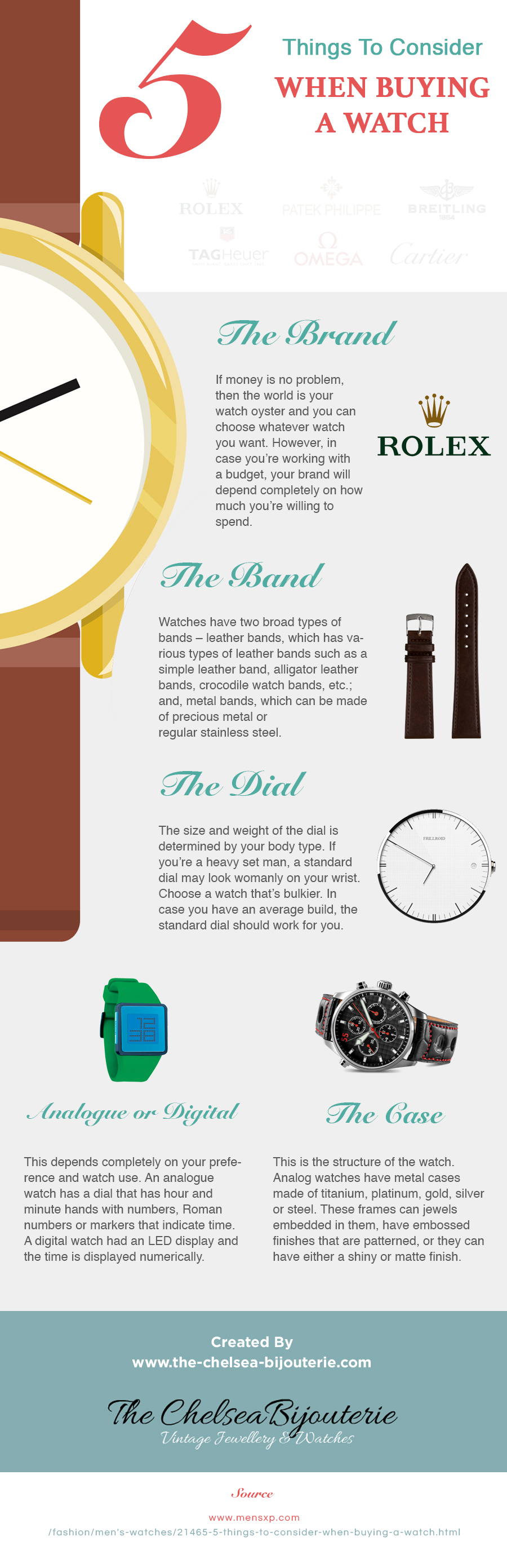 5 Things To Consider When Buying A Watch