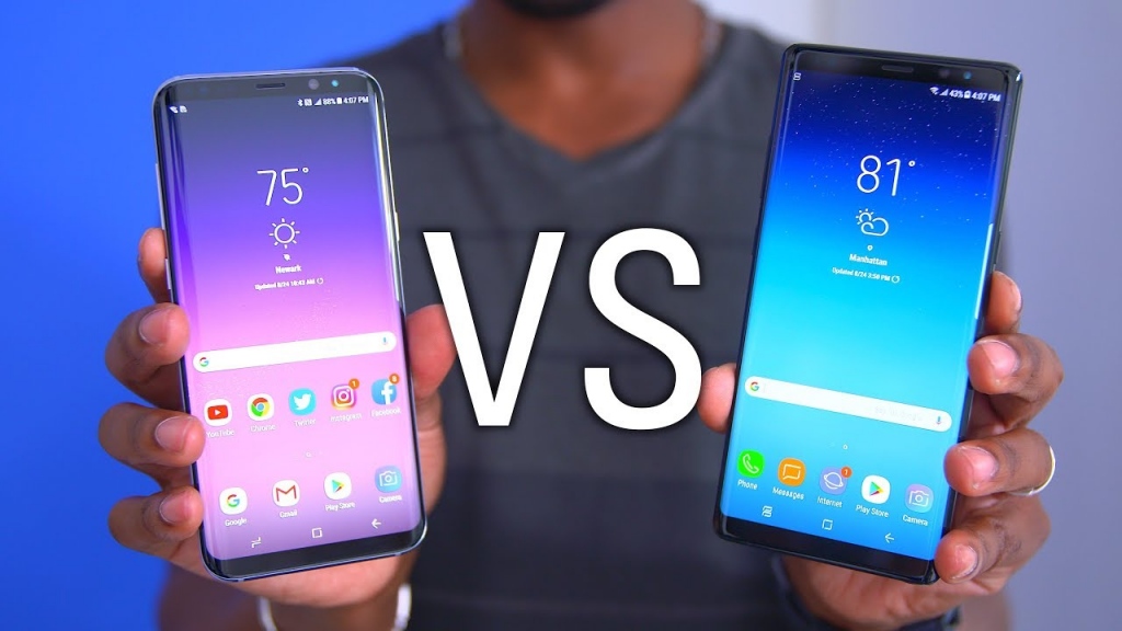 Galaxy Note 8 vs Samsung s8 : Which One To Buy?