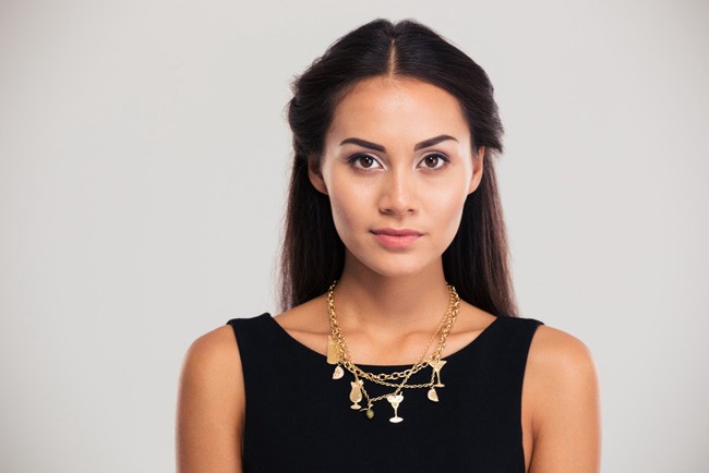 How To Combine Types Of Necklaces and Dress Perfectly