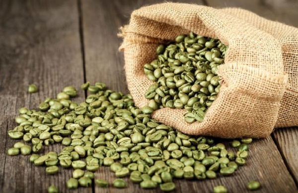 green coffee beans