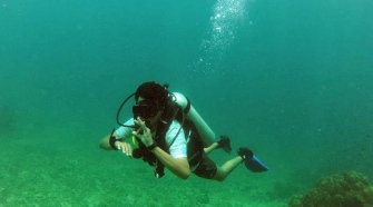 Goa underwater