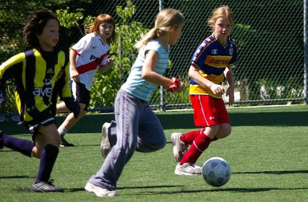 Children Learn Soccer